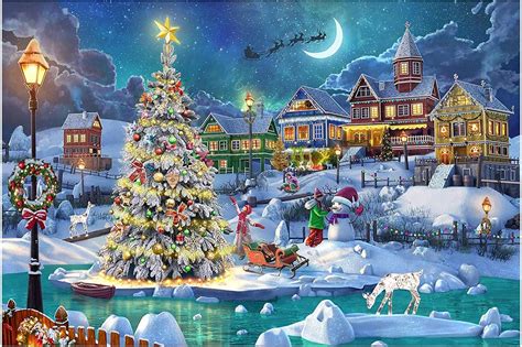 Gather around a puzzle this holiday season. With hot cocoa in hand, lean in to piece together a beautifully illustrated winter scene. Choose a favorite design from an archive of our most popular and new Christmas puzzles. Or ask Santa for one! Newly Added. 24 per page. 